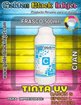 Tinta UV, Frasco sellado